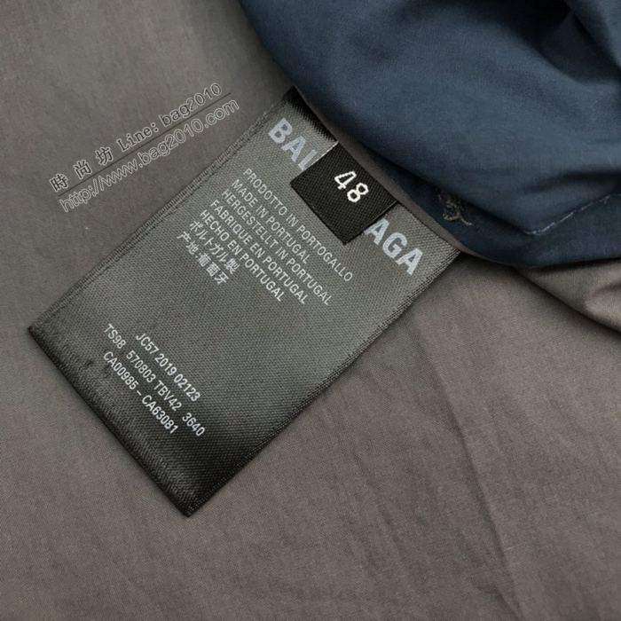 Balenciaga男裝 巴黎世家20年拼接衝鋒衣外套 男女同款 原版OS版型  ydi3205